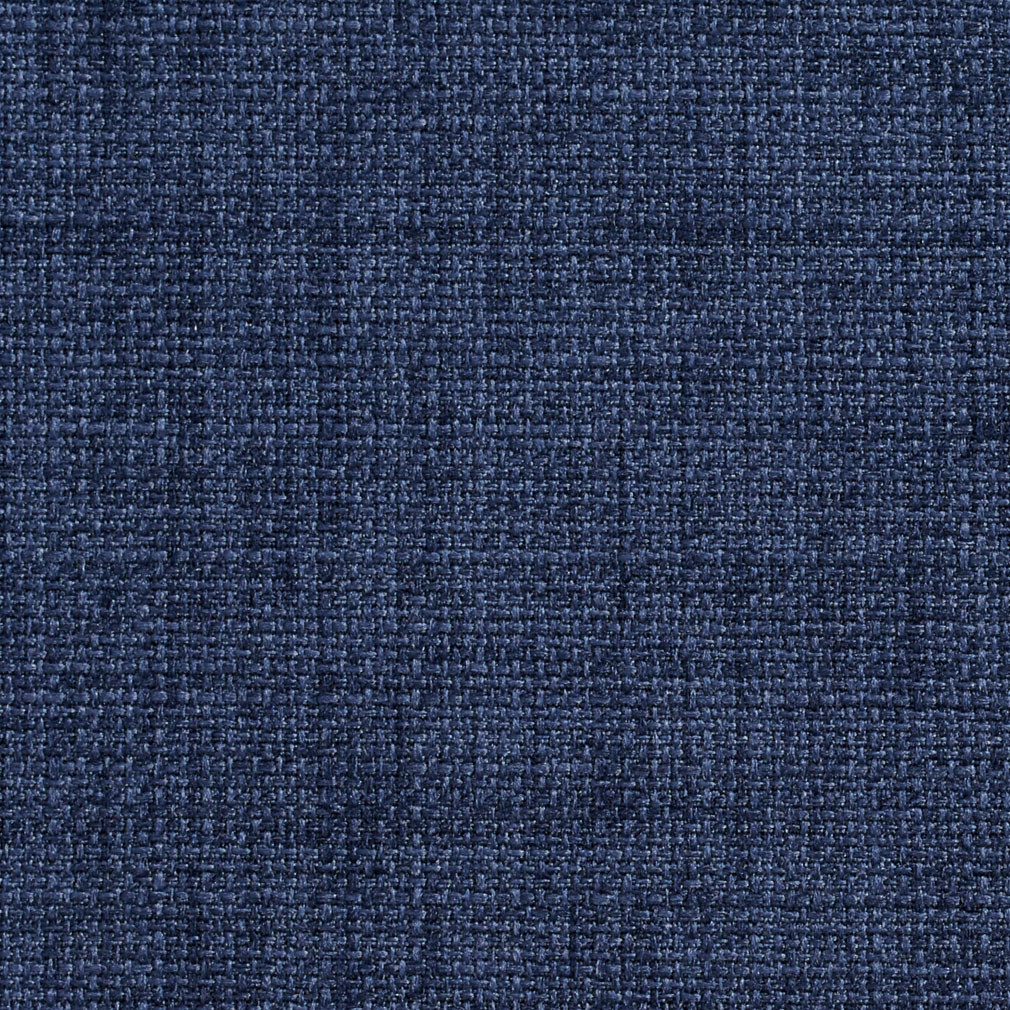 Solid Dark Blue 100% Polyester Damask Upholstery Fabric