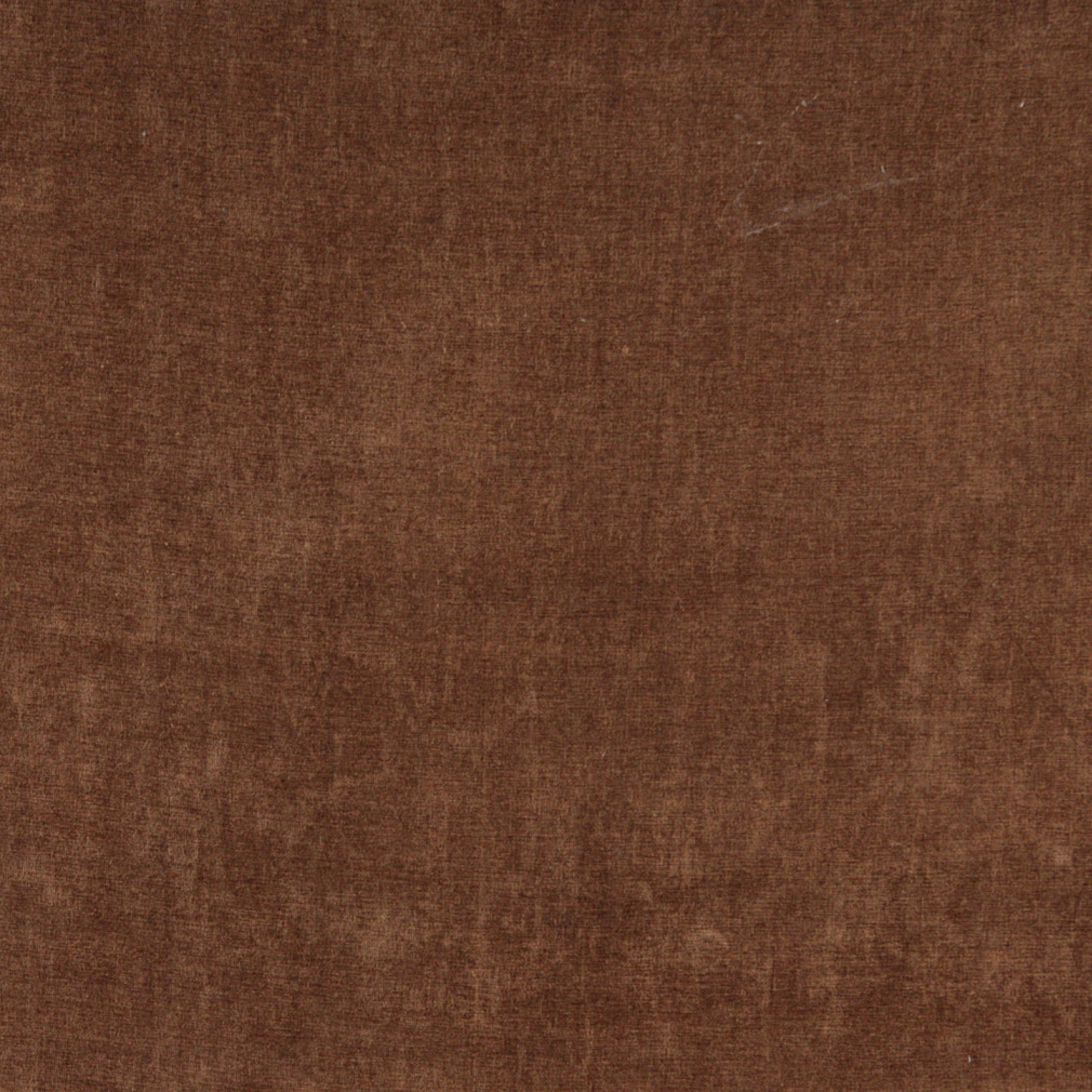 Cocoa Brown Plain Velvet Upholstery Fabric K6267