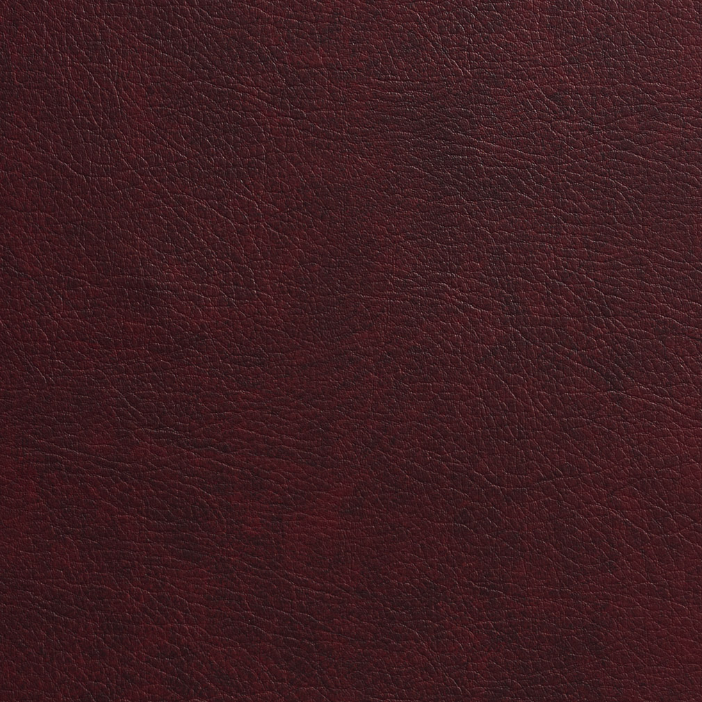 Dark Maroon Burgundy Plain Automotive Animal Skin Texture Upholstery Fabric