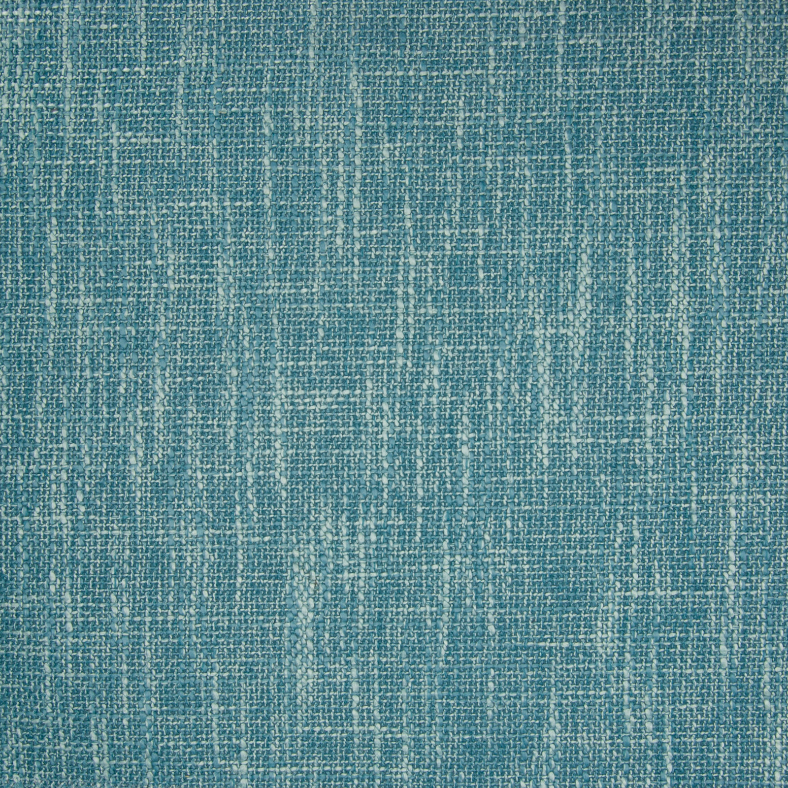 Turquoise Teal and Blue Solid Woven Upholstery Fabric