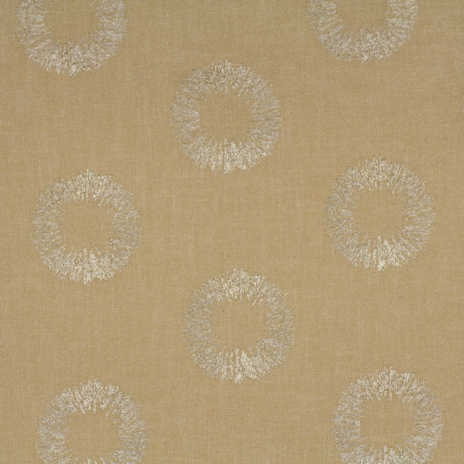 Topaz Metallic and Yellow Contemporary Embroidery Drapery and Upholstery  Fabric by the yard
