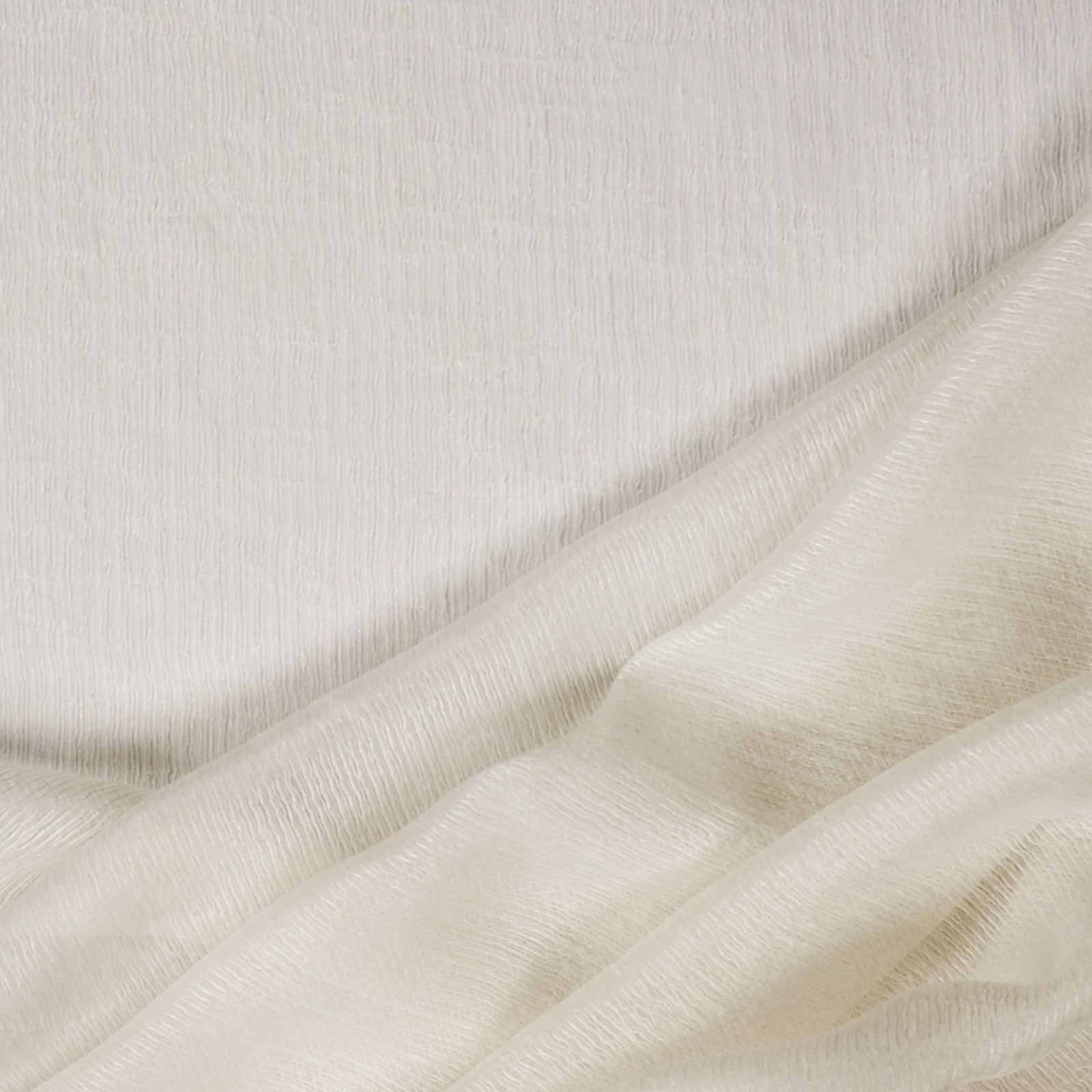 Snow Neutral Contemporary Sheer Drapery and Upholstery Fabric by the yard